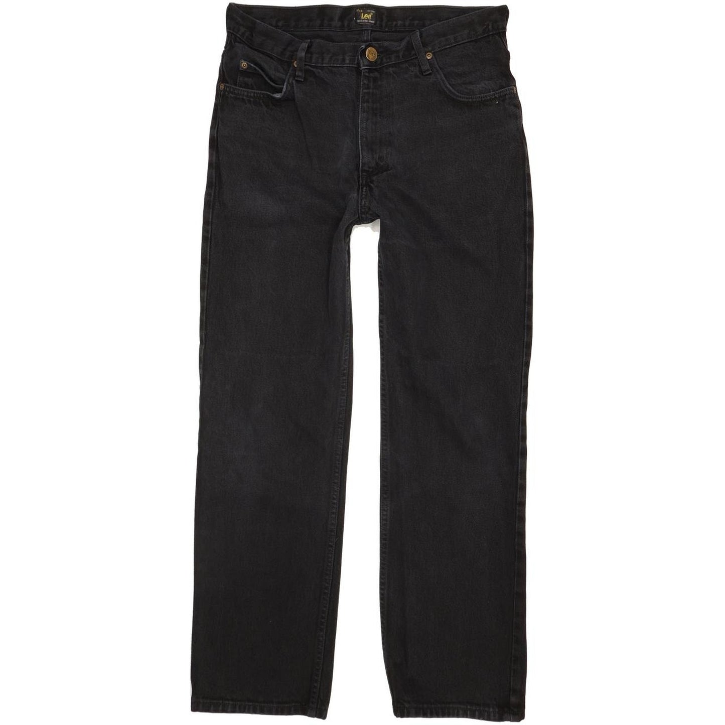Wrangler Brooklyn Men Black Straight Regular Jeans W33 L30