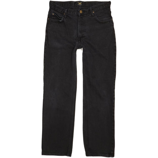 Wrangler Brooklyn Men Black Straight Regular Jeans W33 L30