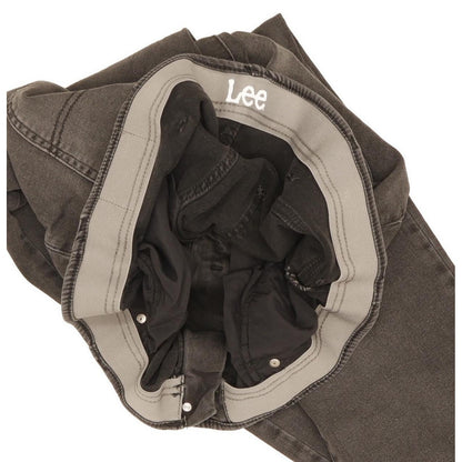 Lee Men Grey Straight Regular Stretch Jeans W38 L31