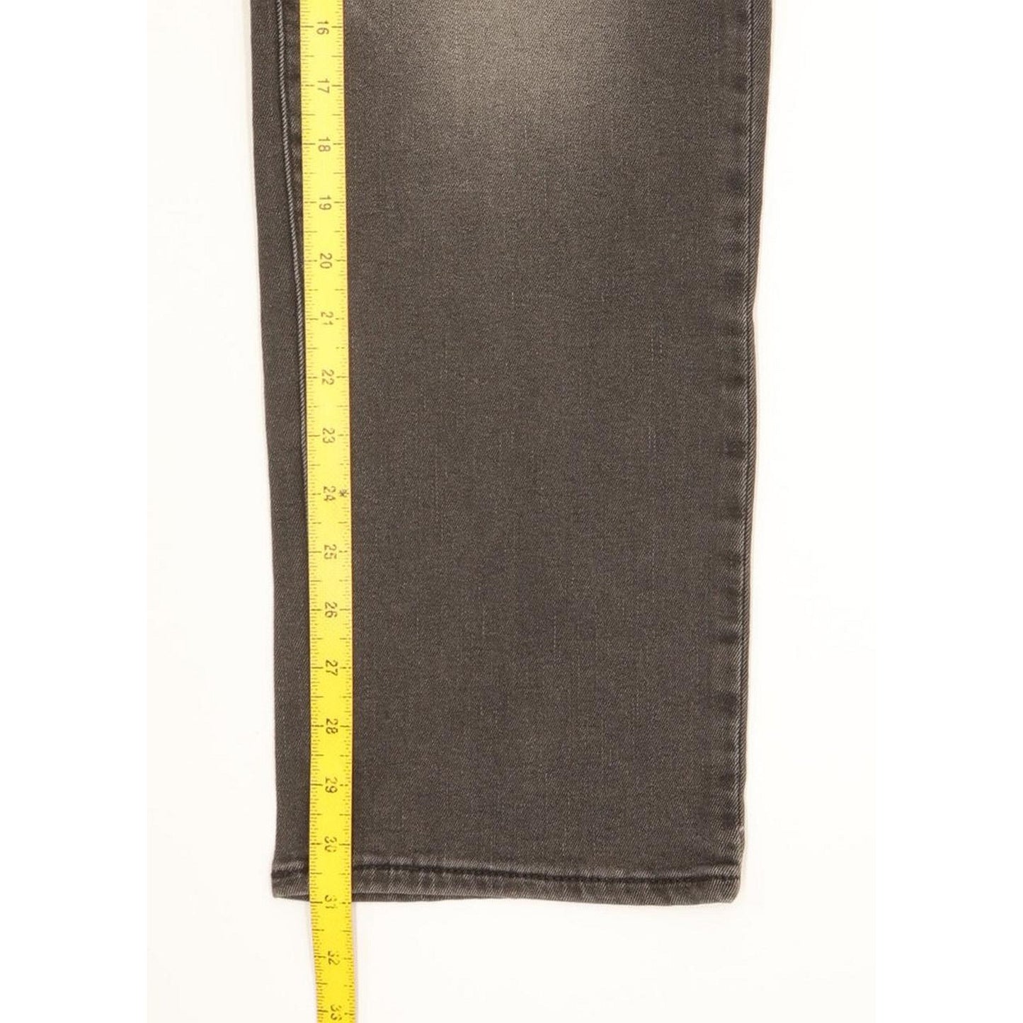 Lee Men Grey Straight Regular Stretch Jeans W38 L31