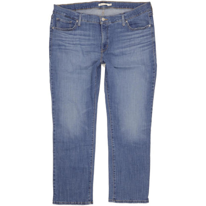Levi's 314 Shaping Men Blue Straight Slim Stretch Jeans W40 L30
