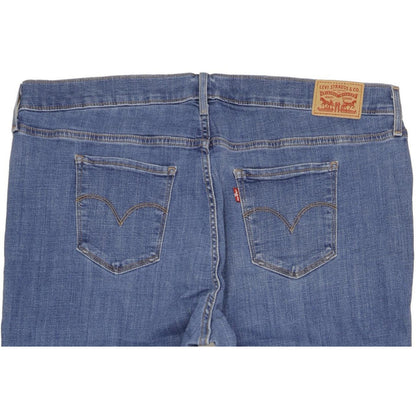 Levi's 314 Shaping Men Blue Straight Slim Stretch Jeans W40 L30