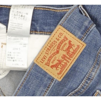 Levi's 314 Shaping Men Blue Straight Slim Stretch Jeans W40 L30