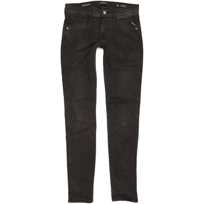 Replay Anbass Men Black Skinny Slim Stretch Jeans W30 L34