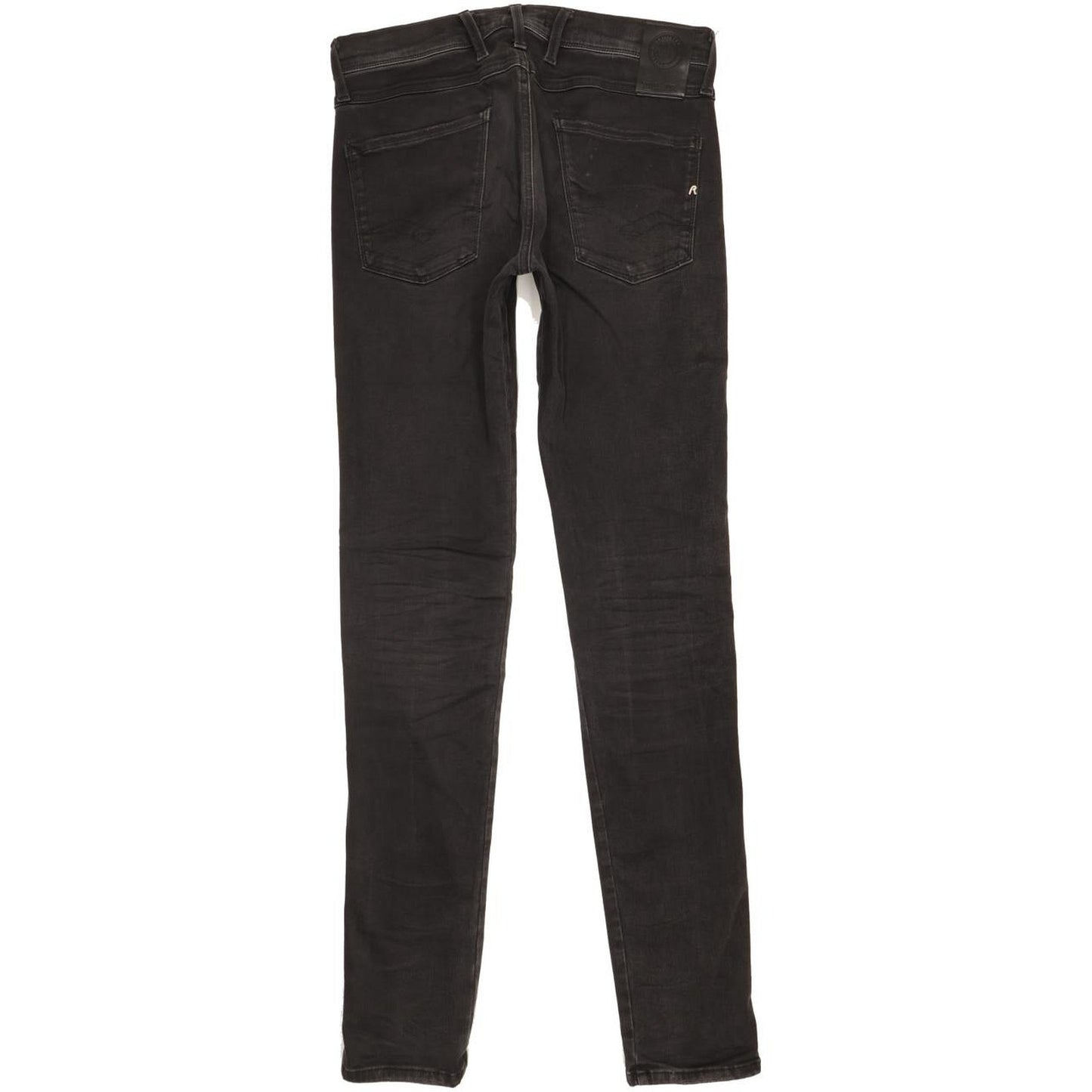 Replay Anbass Men Black Skinny Slim Stretch Jeans W30 L34