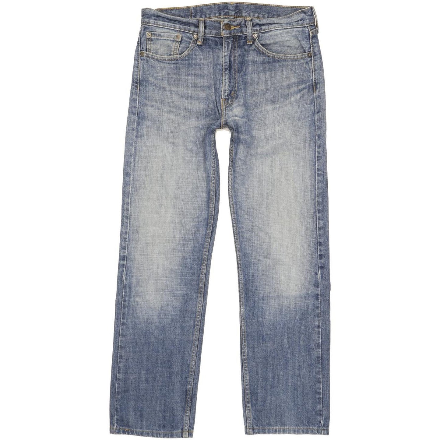 Levi's 505 Men Blue Straight Regular Jeans W33 L31