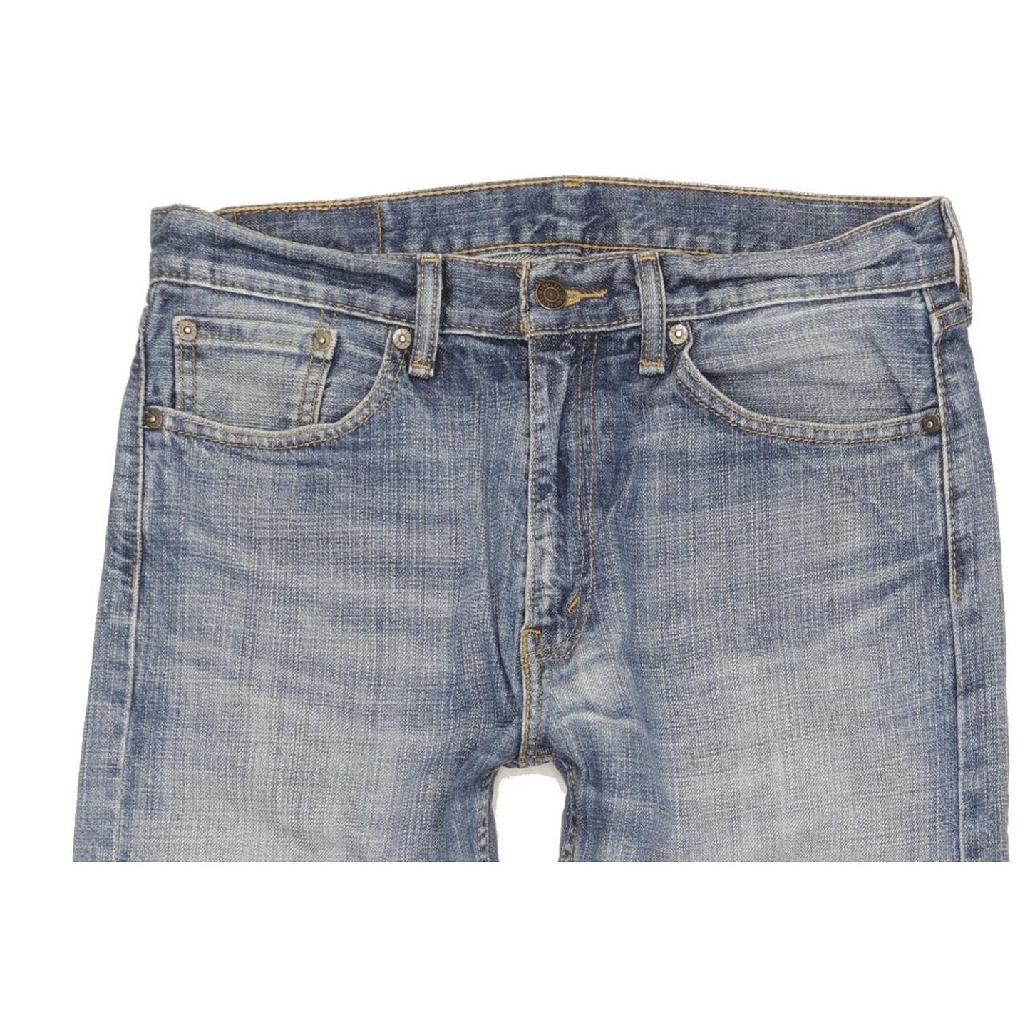 Levi's 505 Men Blue Straight Regular Jeans W33 L31