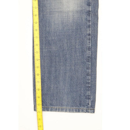 Levi's 505 Men Blue Straight Regular Jeans W33 L31