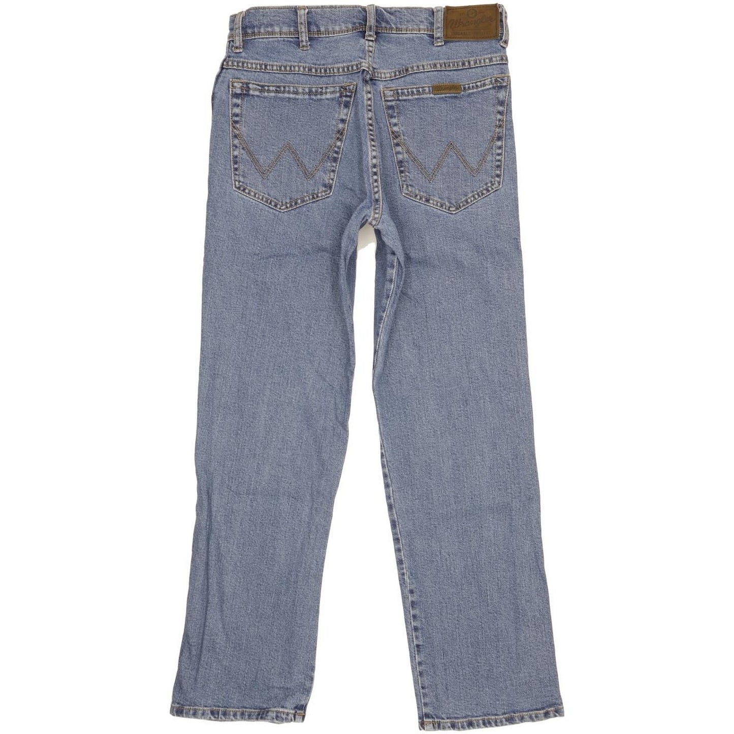 Wrangler Durable Quality Men Blue Straight Regular Stretch Jeans W31 L29