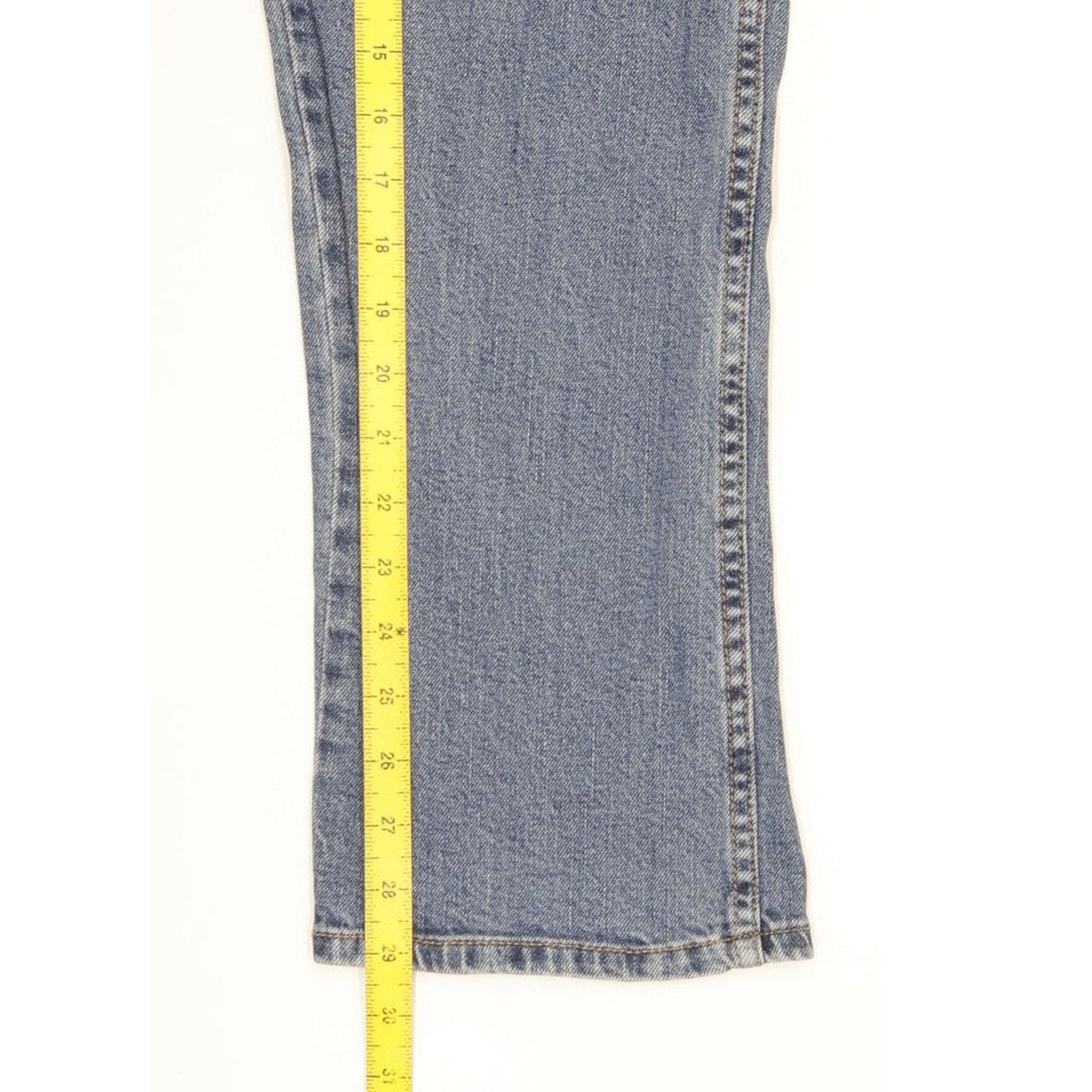 Wrangler Durable Quality Men Blue Straight Regular Stretch Jeans W31 L29