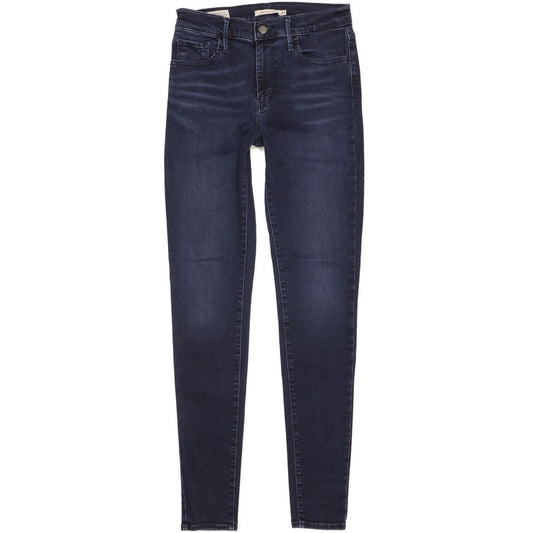Levi's 720 Super Women Navy Skinny Slim Stretch Jeans W28 L32