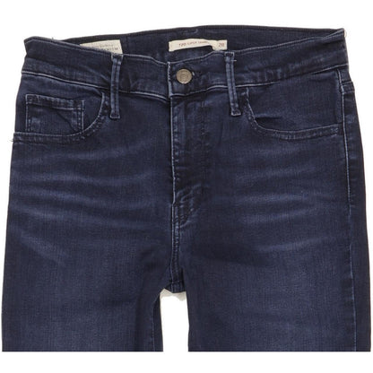 Levi's 720 Super Women Navy Skinny Slim Stretch Jeans W28 L32