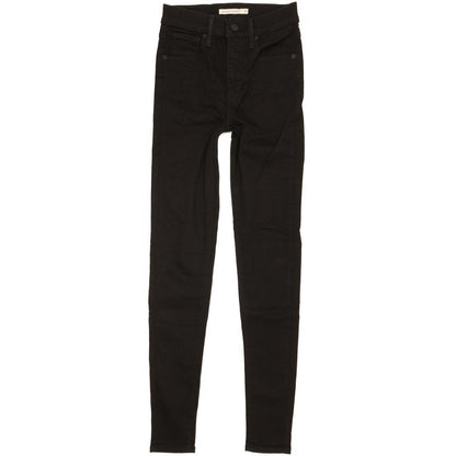 Levi's Mile Women Black Skinny Slim Stretch Jeans W25 L30