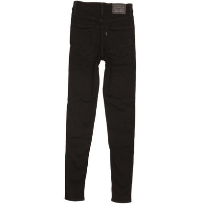 Levi's Mile Women Black Skinny Slim Stretch Jeans W25 L30
