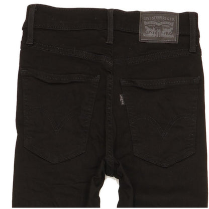 Levi's Mile Women Black Skinny Slim Stretch Jeans W25 L30