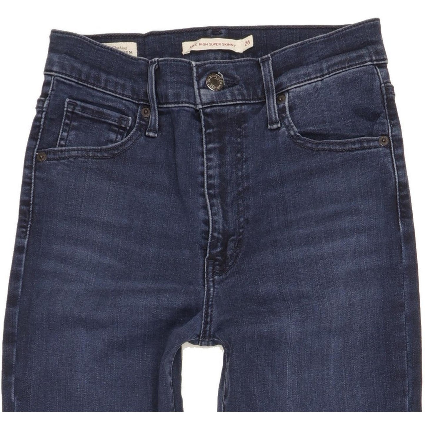 Levi's Mile Women Blue Skinny Slim Stretch Jeans W26 L32