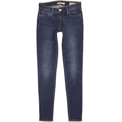 Levi's 710 Super Women Blue Skinny Slim Stretch Jeans W26 L30