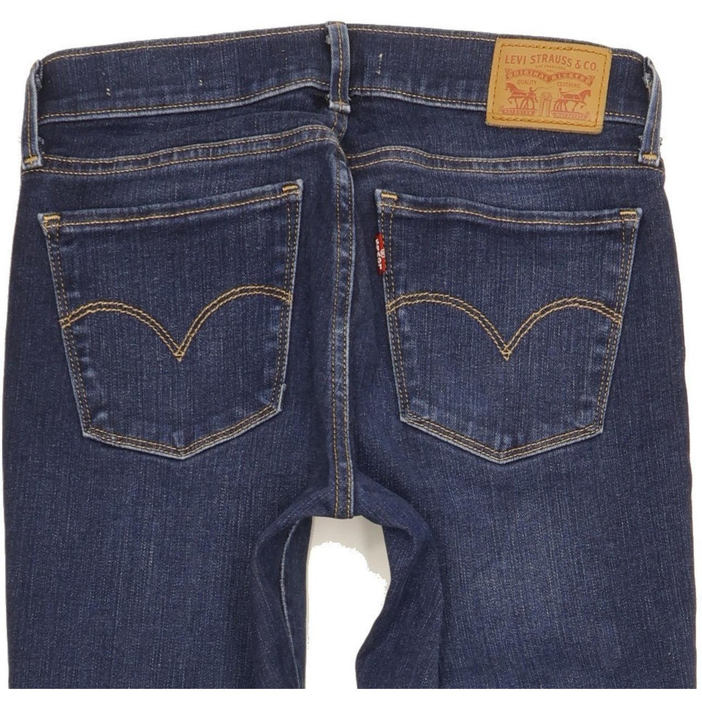 Levi's 710 Super Women Blue Skinny Slim Stretch Jeans W26 L30