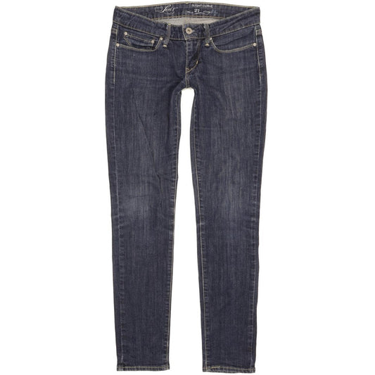 Levi's Slight Curve Women Blue Skinny Slim Stretch Jeans W27 L30