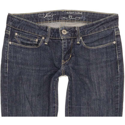 Levi's Slight Curve Women Blue Skinny Slim Stretch Jeans W27 L30