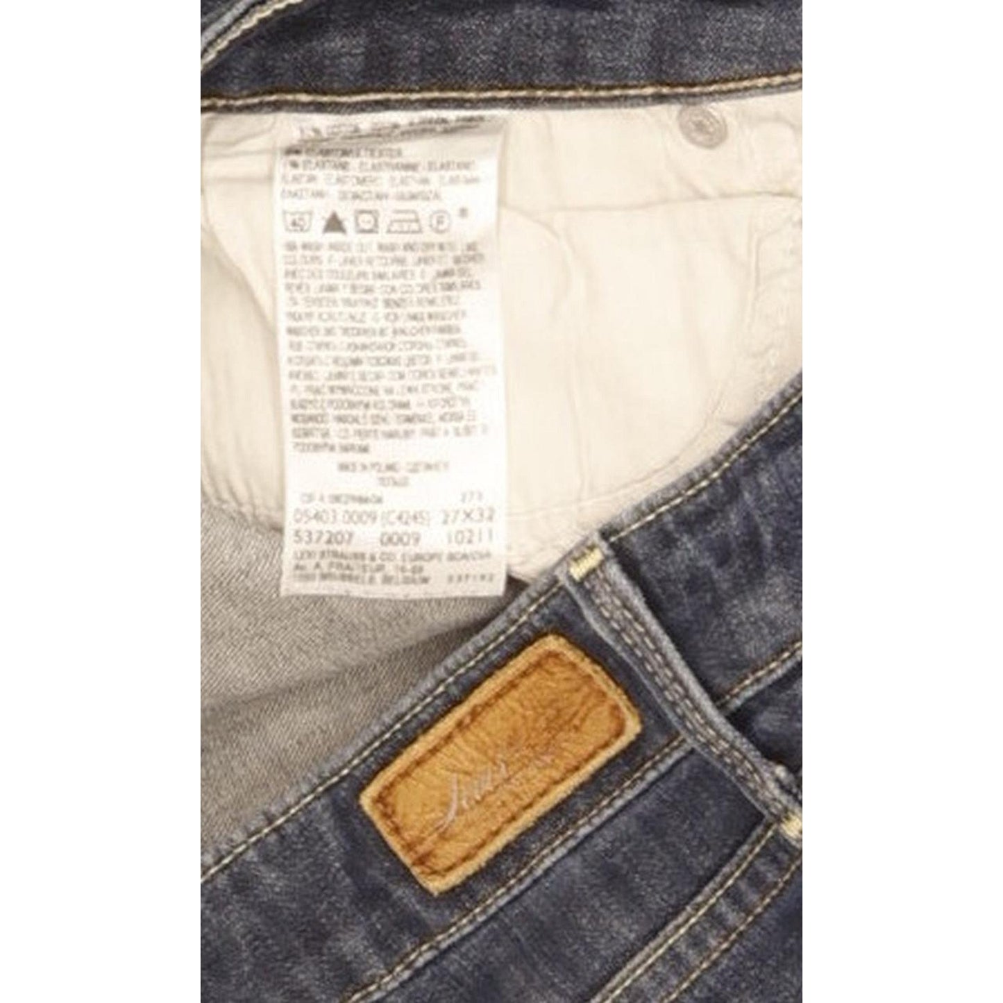 Levi's Slight Curve Women Blue Skinny Slim Stretch Jeans W27 L30
