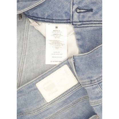 G-Star Lynn Mid Women Blue Skinny Slim Stretch Jeans W27 L34