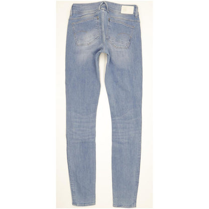 G-Star Lynn Mid Women Blue Skinny Slim Stretch Jeans W27 L34