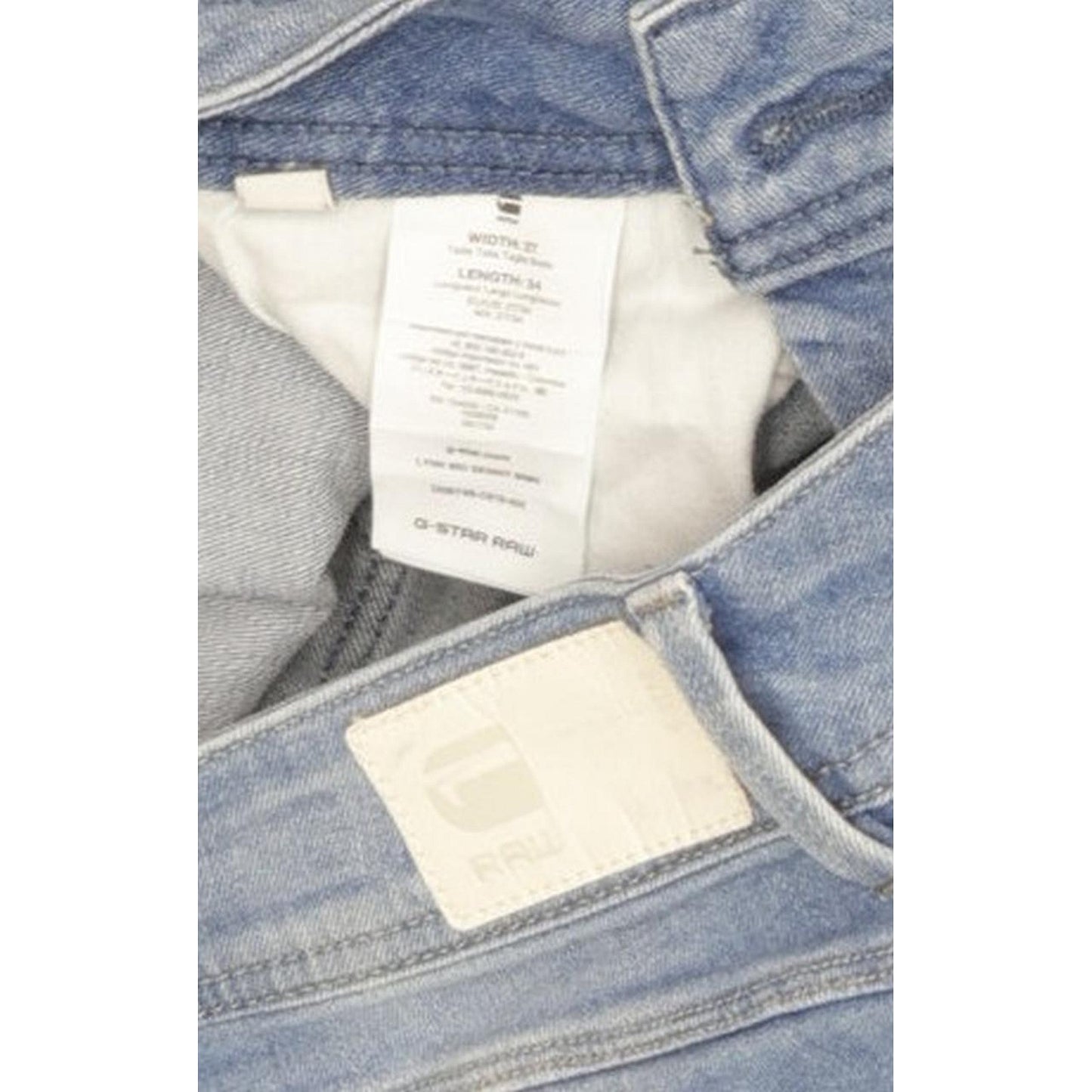 G-Star Lynn Mid Women Blue Skinny Slim Stretch Jeans W27 L34