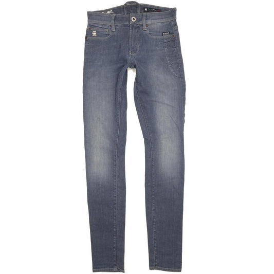 G-Star Lancet Men Blue Skinny Slim Stretch Jeans W29 L34