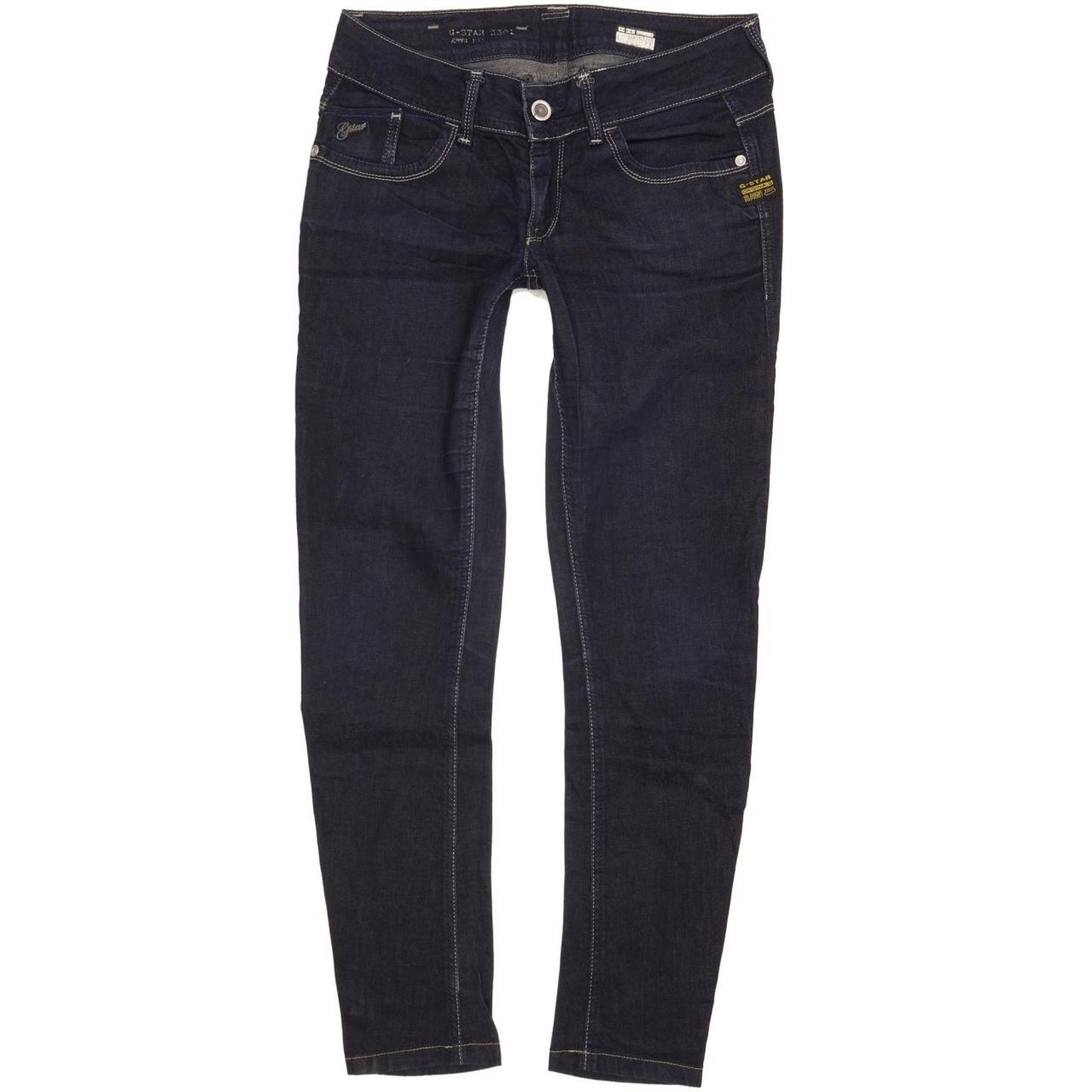 G-Star Lynn Women Navy Skinny Slim Stretch Jeans W31 L30