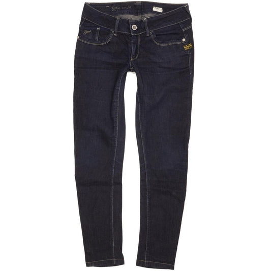 G-Star Lynn Women Navy Skinny Slim Stretch Jeans W31 L30