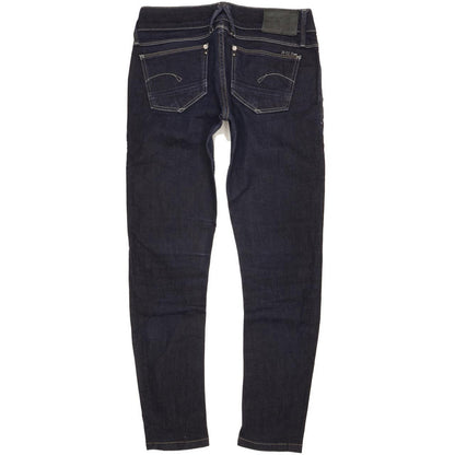 G-Star Lynn Women Navy Skinny Slim Stretch Jeans W31 L30