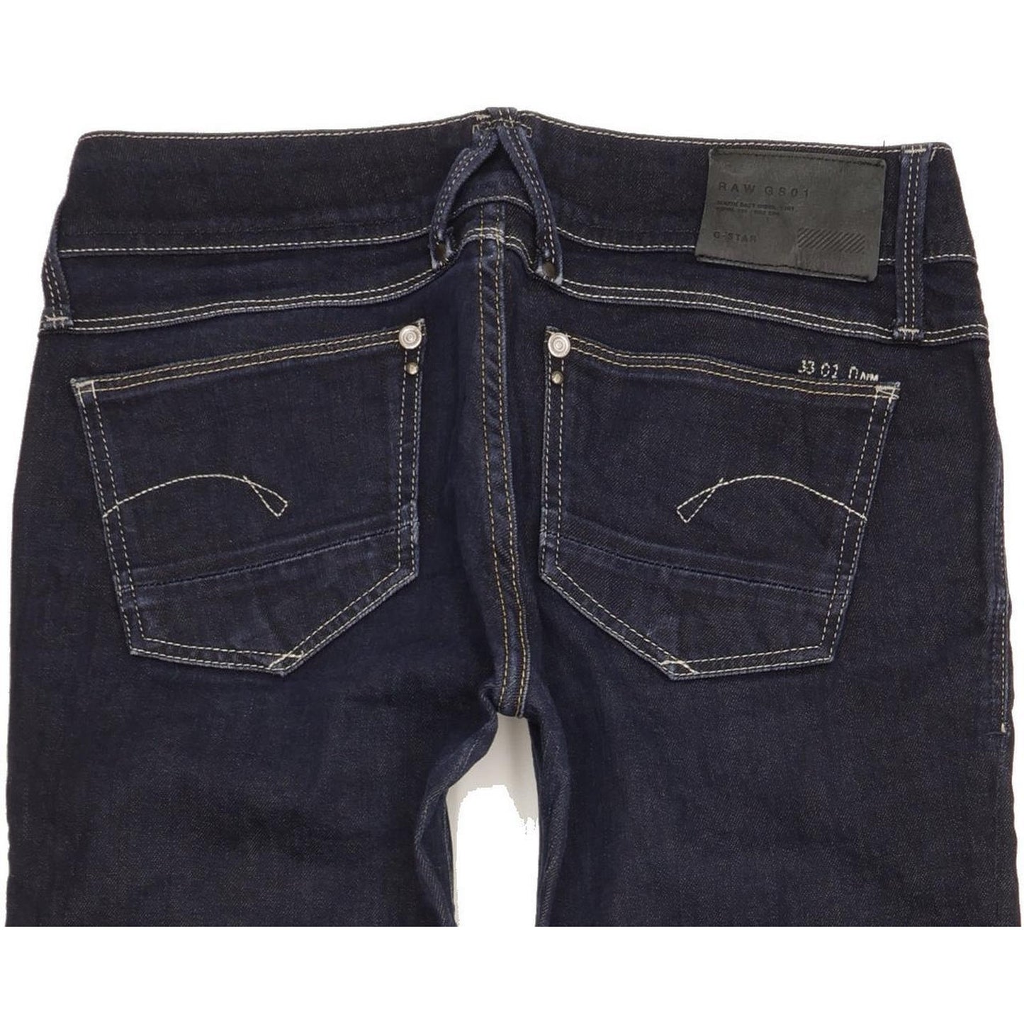 G-Star Lynn Women Navy Skinny Slim Stretch Jeans W31 L30