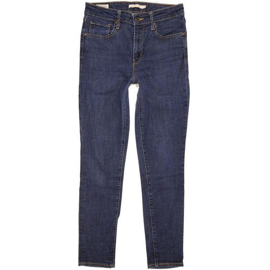 Levi's 721 Women Blue Skinny Slim Stretch Jeans W28 L28