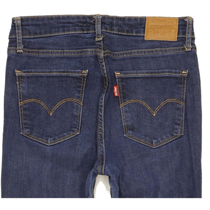 Levi's 721 Women Blue Skinny Slim Stretch Jeans W28 L28