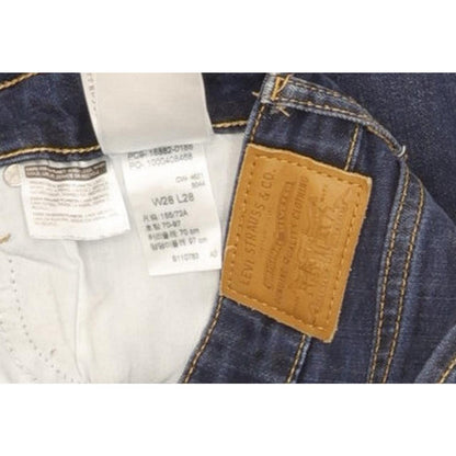 Levi's 721 Women Blue Skinny Slim Stretch Jeans W28 L28