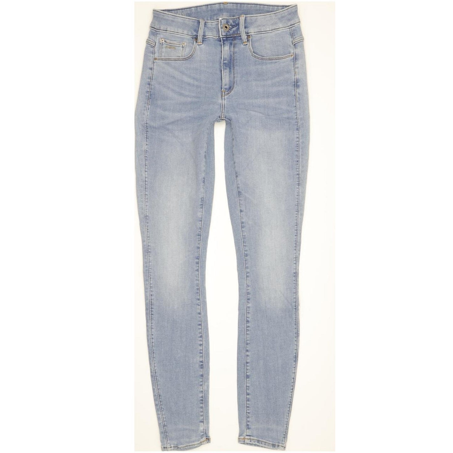 G-Star 3301 Women Blue Skinny Slim Stretch Jeans W27 L32