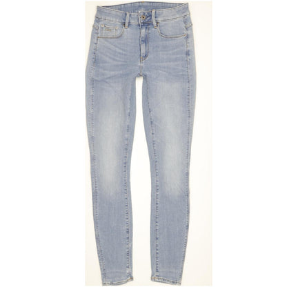 G-Star 3301 Women Blue Skinny Slim Stretch Jeans W27 L32