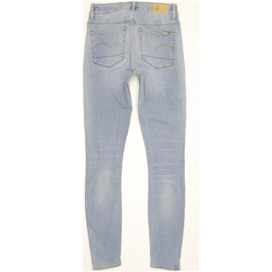G-Star 3301 Women Blue Skinny Slim Stretch Jeans W27 L32