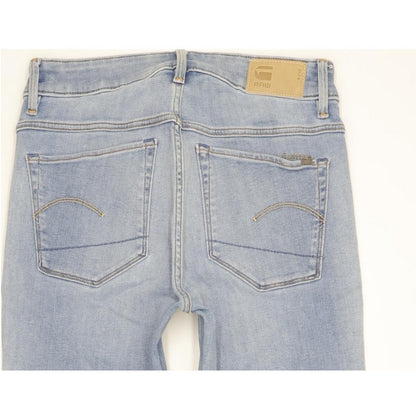 G-Star 3301 Women Blue Skinny Slim Stretch Jeans W27 L32