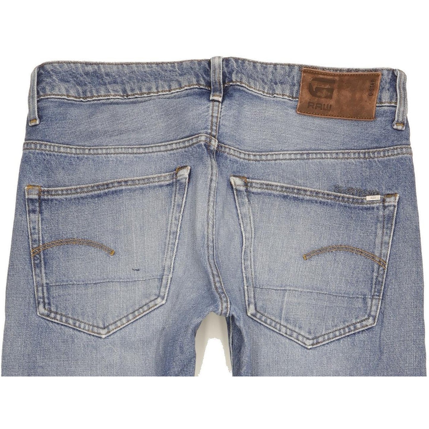 G-Star 3301 Men Blue Tapered Slim Jeans W32 L31