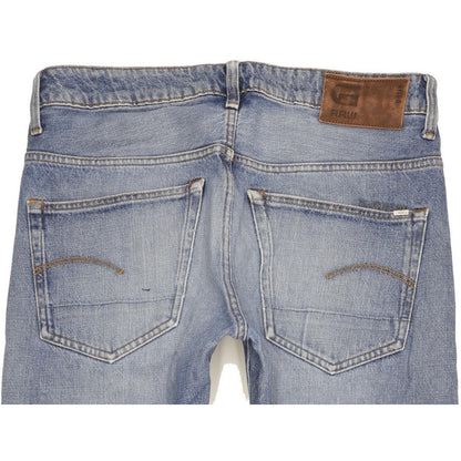 G-Star 3301 Men Blue Tapered Slim Jeans W32 L31