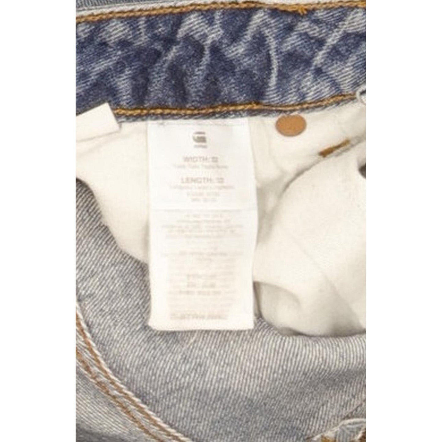 G-Star 3301 Men Blue Tapered Slim Jeans W32 L31