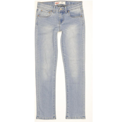 Levi's 510 Kids Blue Skinny Slim Stretch Jeans W24 L27