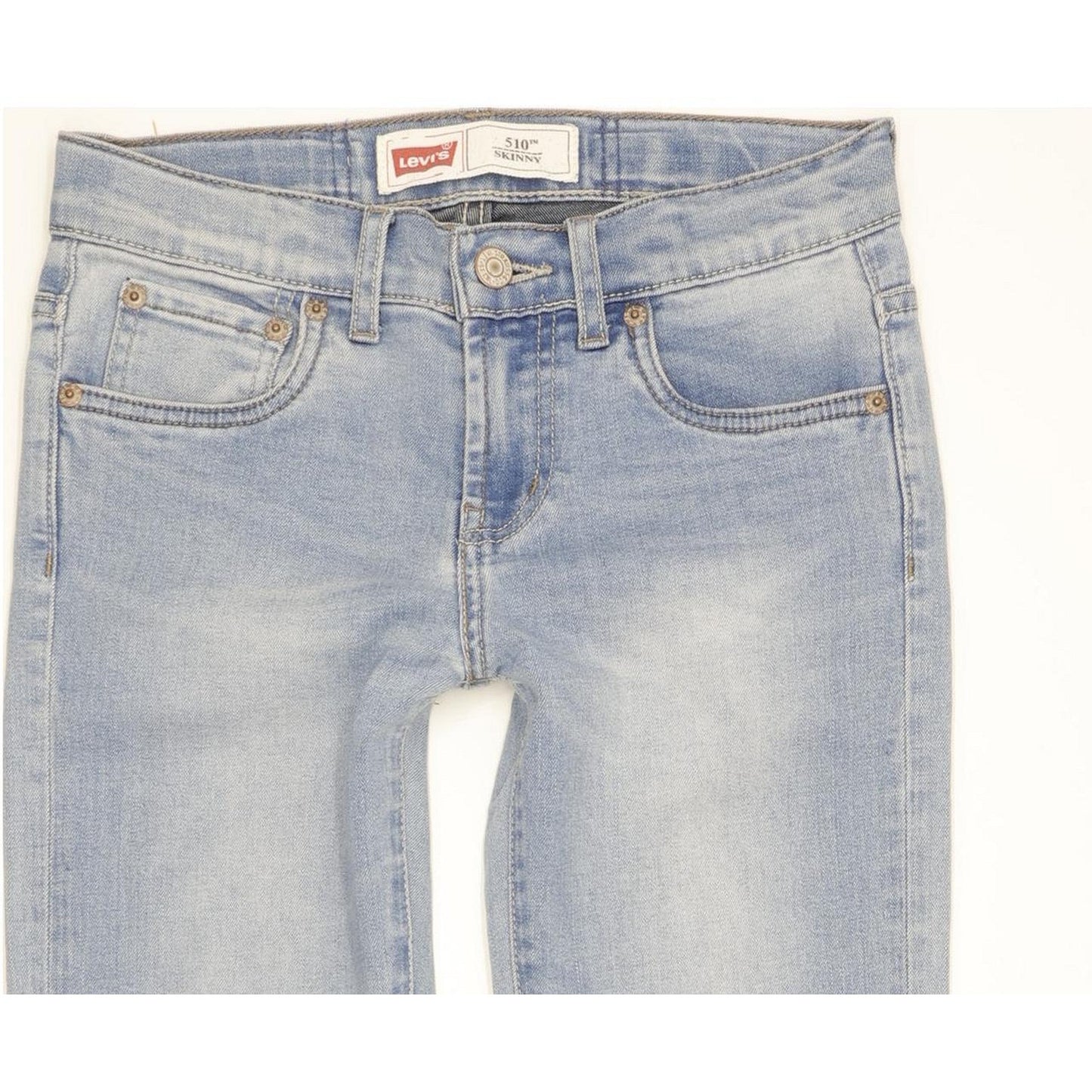 Levi's 510 Kids Blue Skinny Slim Stretch Jeans W24 L27