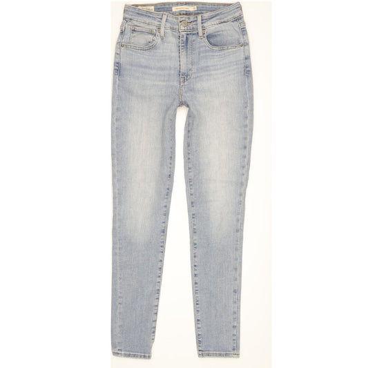 Levi's 721 Women Blue Skinny Slim Stretch Jeans W26 L28