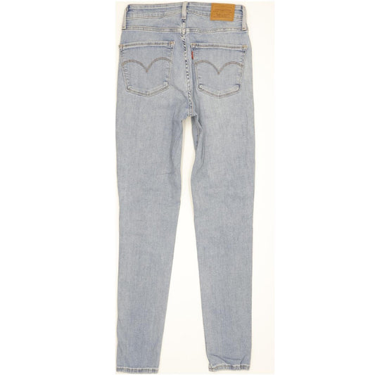 Levi's 721 Women Blue Skinny Slim Stretch Jeans W26 L28