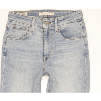 Levi's 721 Women Blue Skinny Slim Stretch Jeans W26 L28