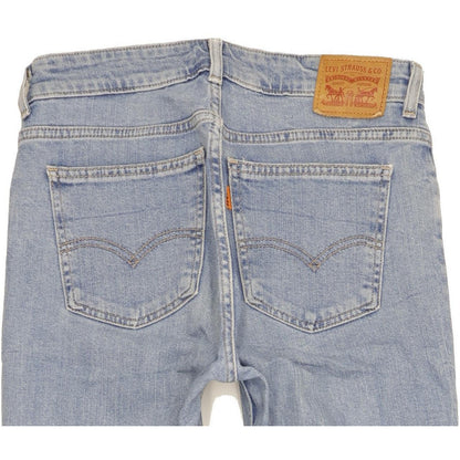 Levi's 721 Vintage Women Blue Skinny Slim Stretch Jeans W27 L30