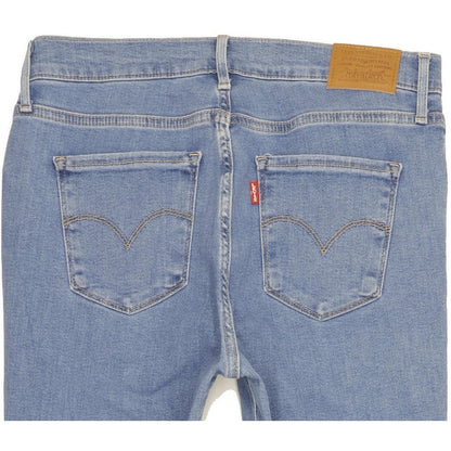 Levi's 720 Blue Skinny Slim Stretch Jeans High Waisted W30 L31